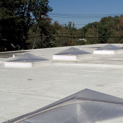 Glaslichtkuppel - HIP RIDGE - VELUX - Metall / gehärtet / für Schrägdach