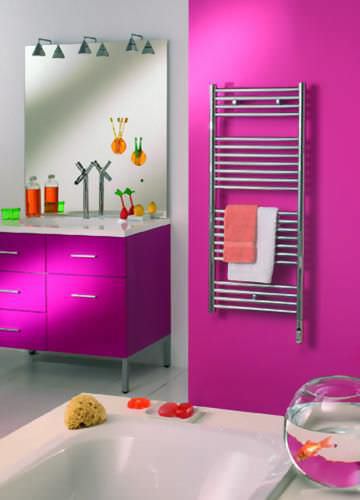 Elektrischer Badheizkörper - ATOLL SPA - TSLO - ACOVA - modern / Metall / Chrom
