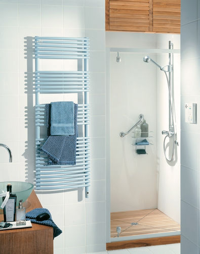 Elektrischer Badheizkörper - KEVA SPA - TCKI - ACOVA - modern / Stahl / wandmontiert