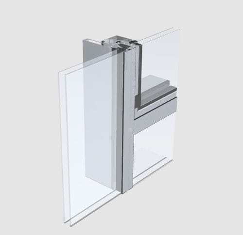 Aluminiumfenster - WICLINE 70 SG  - WICONA - Flügel / Dreh-Kipp / Balg