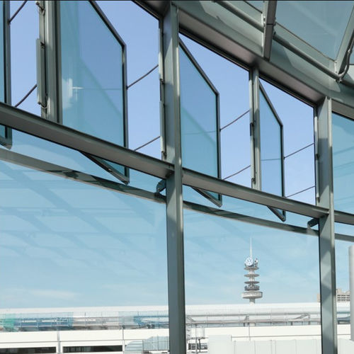Einflügelige Fenstertür - WICLINE 65 - WICONA - Dreh-Kipp / mit verdeckter Öffnung / Aluminium