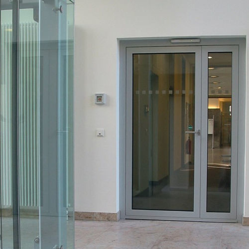 Eingangstür - WICSTYLE 65FP  - WICONA - Aluminium / einflügelig / modern