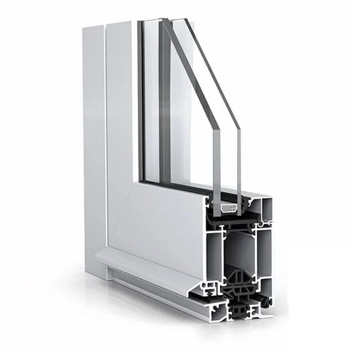 Verstärkte Tür - WICSTYLE 65 NG - WICONA - Eingang / Aluminium / einflügelig