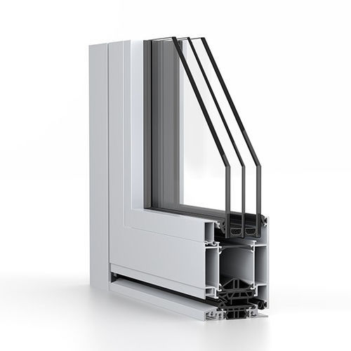 Verstärkte Tür - WICSTYLE 75 NG - WICONA - Eingang / Aluminium / einflügelig
