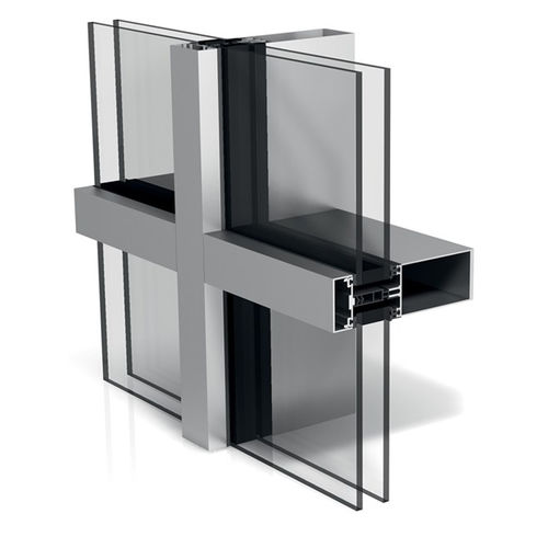 Thermo-Isolier-Glasscheibe - WICTEC 50  - WICONA - mit Doppelverglasung / transparent / zur Außenraumgestaltung