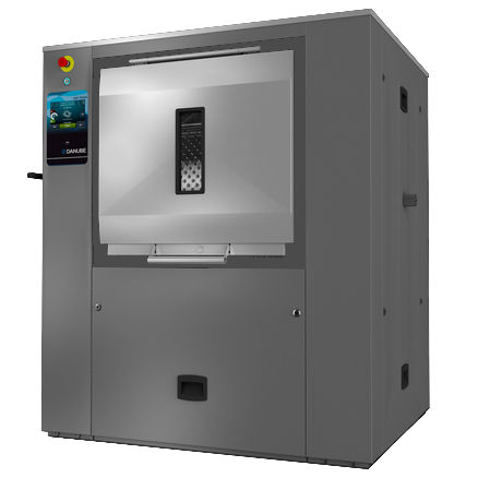 Waschschleudermaschine mit Frontöffnung - DBW - Danube - bodenstehend / für professionellen Einsatz / Hygienetrennwand