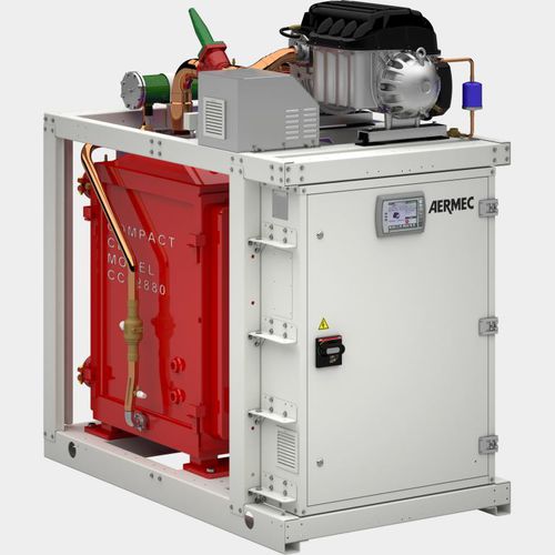 Wasserkondensations-Kühler - WMX - AERMEC - bodenstehend / Free-Cooling / für den Innenbereich