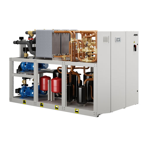 Wasserkondensations-Kühler - NXP - AERMEC - Absorption / bodenstehend / Free-Cooling
