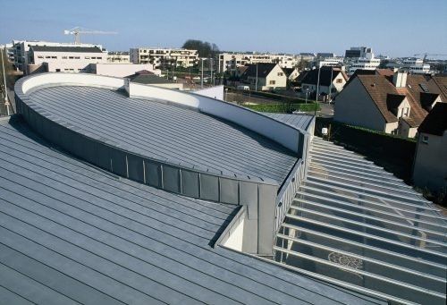 Zink-Fertigbauelement - TOITURE STRUCTURALE VMZINC - VM Building Solutions - für Bedachungen