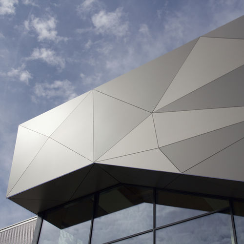 Verkleidungs-Dekorplatte - METEON® METALLICS - TRESPA - für Fassadenverkleidung / feuerfest / Laminat