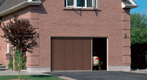 Seitlich unterteiltes Garagentor - PGSL - TRYBA - Aluminium / automatisch