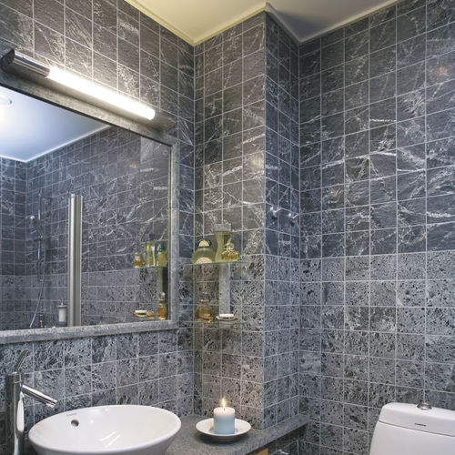 Steinfliesen - TK-281 BLUE - TULIKIVI - matt / für Badezimmer / Wand