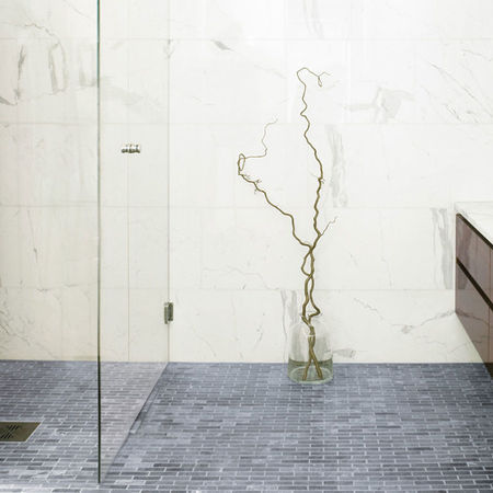 Marmorfliesen - TK-116 BIANCO STATUARIO VENATO - TULIKIVI - matt / für Küche / für Badezimmer