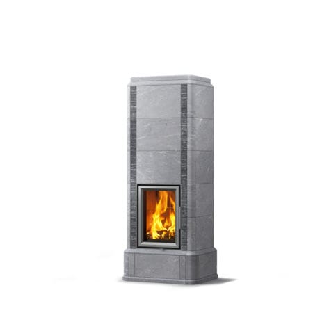 Holz-Kaminofen - KELVA S - TULIKIVI - traditionell / Speckstein