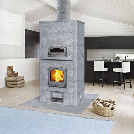 Holz-Kaminofen - TTU2700/5 - TULIKIVI - bodenstehend / traditionell / Gusseisen