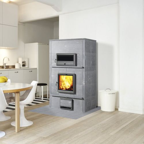 Holz-Kaminofen - TLU2000/92 - TULIKIVI - Pellet / bodenstehend / traditionell