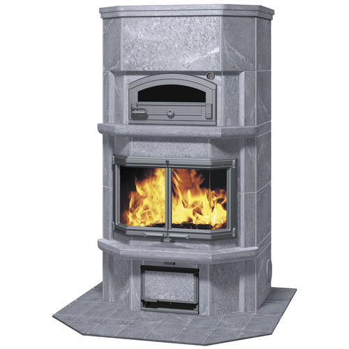 Holz-Kaminofen - TLU2137/13 - TULIKIVI - Pellet / bodenstehend / traditionell