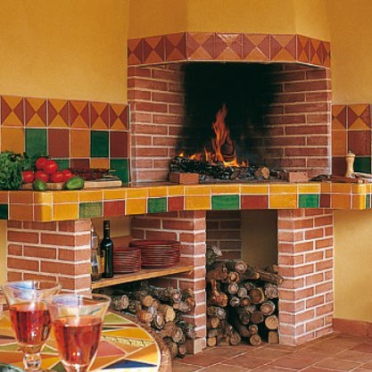 Ziegel für Ofen - OVEN TILE - TERRES CUITES DE RAUJOLLES - für Barbecue / für Fußboden / für Kamine