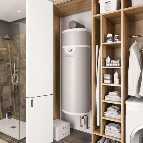 Elektrischer Warmwasserbereiter - Edel AIR - AIRELEC - solarbetrieben / freistehend / wandmontiert