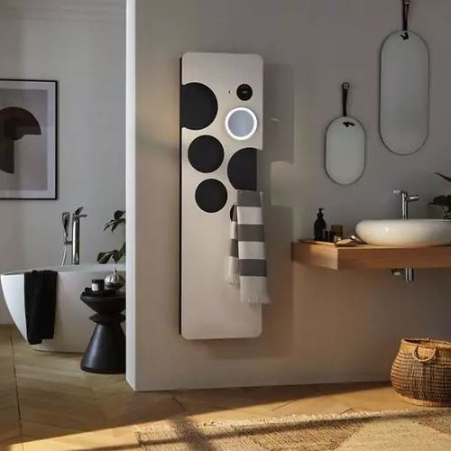 Elektrischer Badheizkörper - Ook - AIRELEC - 1500 w / modern / Aluminium