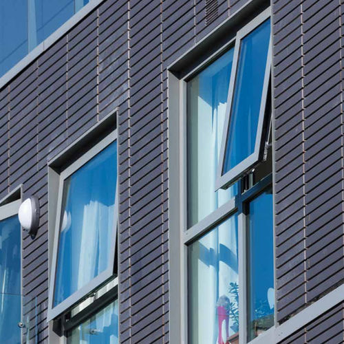 Verbundwerkstoff-Fenster - SOLEAL NEXT 75 MINIMAL - TECHNAL - Schiebe-Kipp / feststehend / Balg