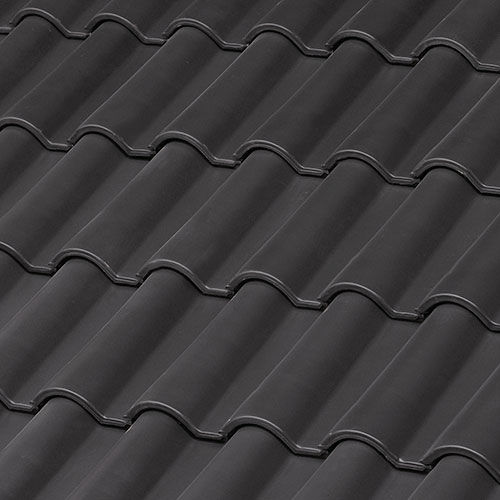 Pfanne-Dachziegel - GRAPHITE - Tejas Borja S.A.U. - Ton / Großformat / grau