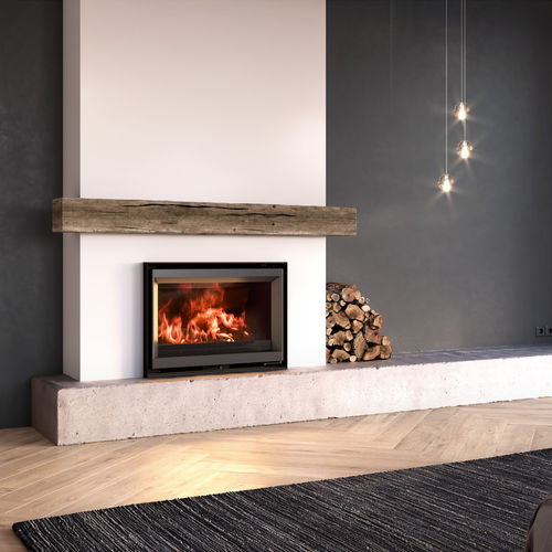 Holz-Kamineinsatz - 6-IN 76X55 - Stûv - Stahl / Gusseisen / modern