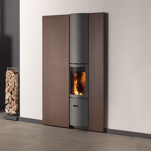 Holz-Kamineinsatz - 30-COMPACT IN FRONT PANEL - Stûv - Gusseisen / mit natürlicher Konvektion / modern