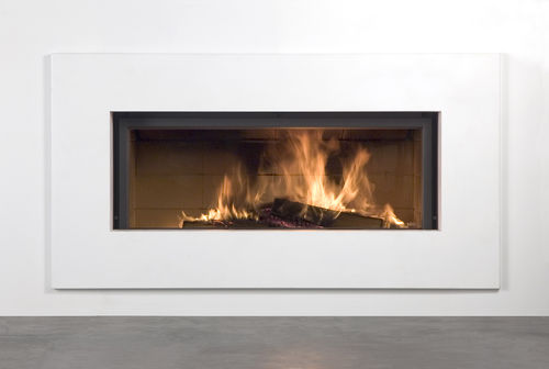 Holz-Kamineinsatz - 21-135 - Stûv - Stahl / modern