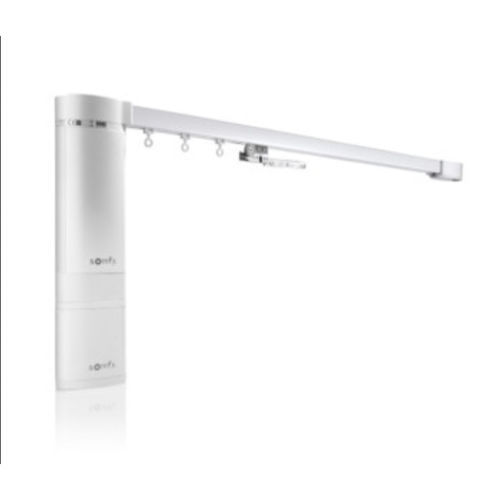 Elektrische Vorhangschiene - IRISMO 45 RTS - SOMFY - motorisiert / mit manueller Bedienung / für Deckenmontage