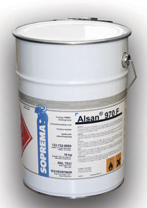 Putz zur Endbearbeitung - ALSAN® 970 F - SOPREMA - für Außenbereich / für Dach / Acryl