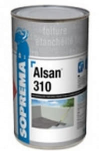 Flüssigabdichtungssystem für Wand - ALSAN® 310 - SOPREMA - für Dachrinnen / Polyurethan / Harz