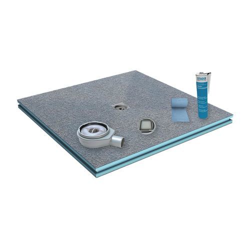 Rechteckige Duschwanne - BASIC BOARD - STADUR PRODUKTIONS GMBH & CO KG - zum Fliesen / Edelstahl