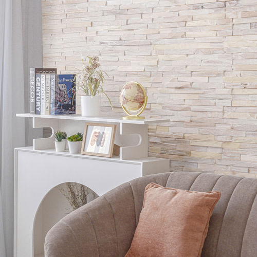 Verblendplatte für Küche - Murmure Hermine - SOBOPLAC - für Badezimmer / für Wohnzimmer / für öffentliche Einrichtungen