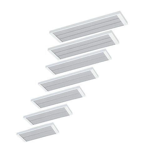 Elektrisches Heizpaneele - MT - APPLIMO - deckenmontiert / weiß