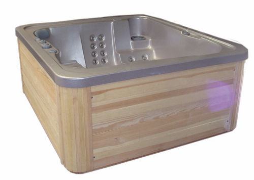 Whirlpool zum Aufstellen - 35 - AQUALUX INTERNATIONAL - quadratisch / Viersitzer / für Privatgebrauch