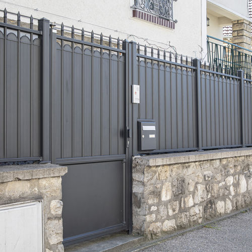 Gartentor / thermolackiertes Aluminium - Gamme TRADITION - Portillon Molitor  - SIB