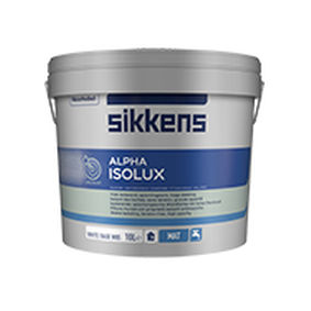 Isolierende Farbe - ALPHA ISOLUX - SIKKENS - Entfeuchtung / Innenbereich / für Wand