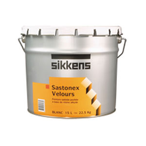 Dekorfarbe - SASTONEX VELOURS - SIKKENS - Innenbereich / für Wand / auf Alkylharzbasis