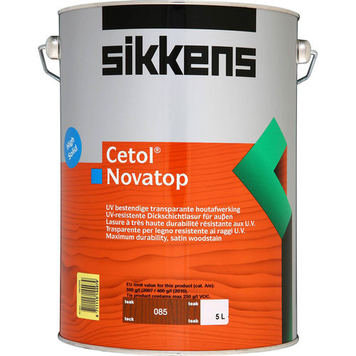 Holzlasur zur Endbearbeitung - CETOL NOVATOP - SIKKENS - VOC-emissionsarm / nachhaltig