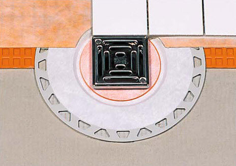 Metall-Bodenablauf - SCHLÜTER®-KERDI-DRAIN - Schluter-Systems - rund