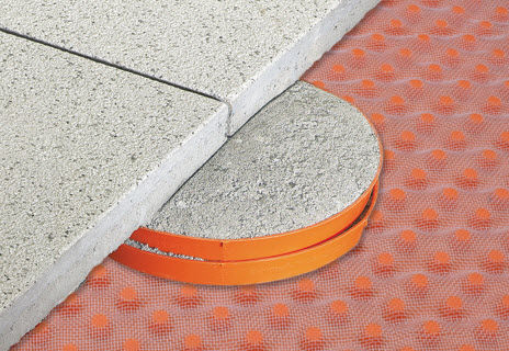 Polyethylen-Terrassenpfosten - SCHLÜTER®-TROBA-STELZ-MR - Schluter-Systems - für Außenbereich