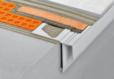 Metallprofil - SCHLÜTER®-BARA-RAK - Schluter-Systems - Ortgang