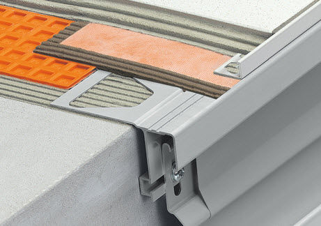 Metallprofil - SCHLÜTER®-BARA-RTK - Schluter-Systems - Ortgang