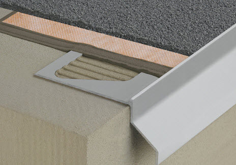 Metallprofil - SCHLÜTER®-BARA-RKB - Schluter-Systems - Ortgang