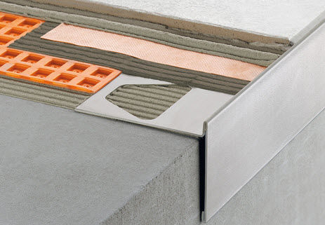 Metallprofil - SCHLÜTER®-BARA-RT - Schluter-Systems - Ortgang
