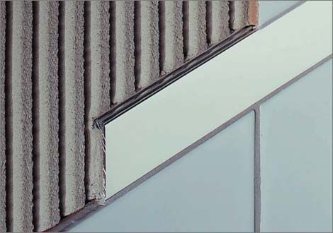 Aluminium-Trennprofil - SCHLÜTER®-DESIGNLINE - Schluter-Systems - für Fliesen