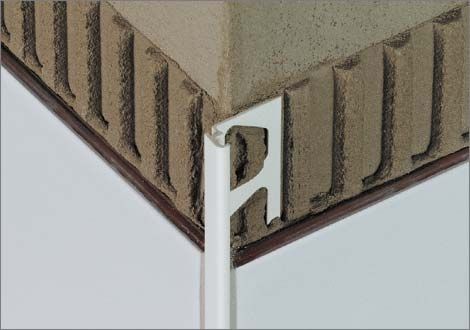 Aluminium-Abschlussprofil - SCHLÜTER®-JOLLY - Schluter-Systems - für Fliesen / Winkel