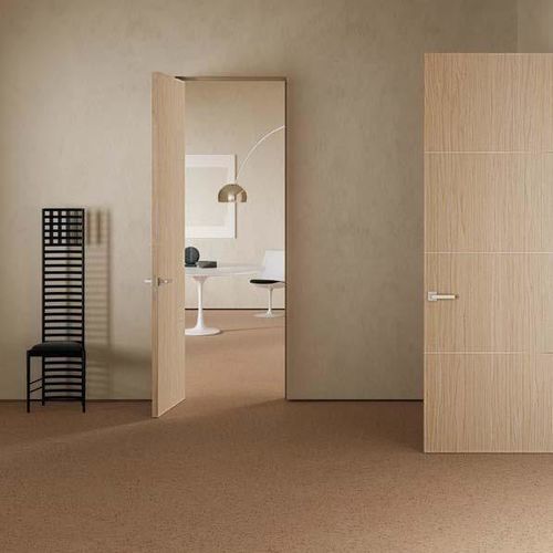 Tür für Innenbereich - NUMEN - SCRIGNO - Holz / Schiebe / schwenkbar