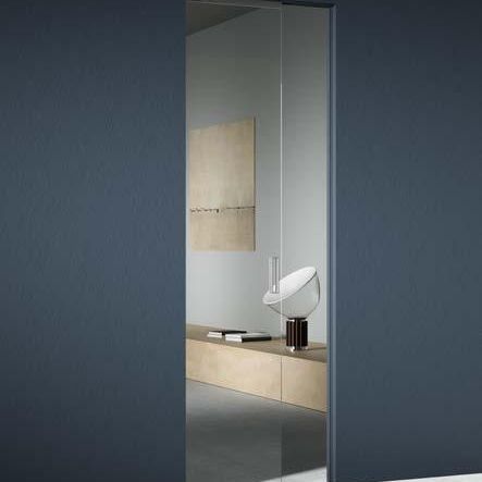 Tür für Innenbereich - ARIA - SCRIGNO - Glas / Schiebe / modern
